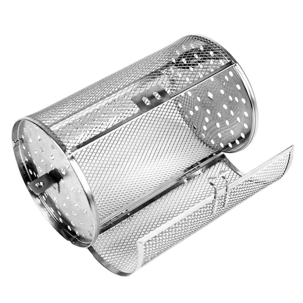 

Rotisserie Rust-proof Roasting Cage Stainless Steel Grilling Rotating BBQ Rolling Basket Airfryer