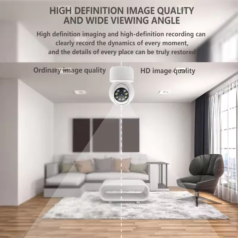 ICSEE App 2MP WIFI Smart Camera Security Protection Baby Monitor Full Color Night Vision Ai Human Tracking Two-Way Audio ICSEE 5