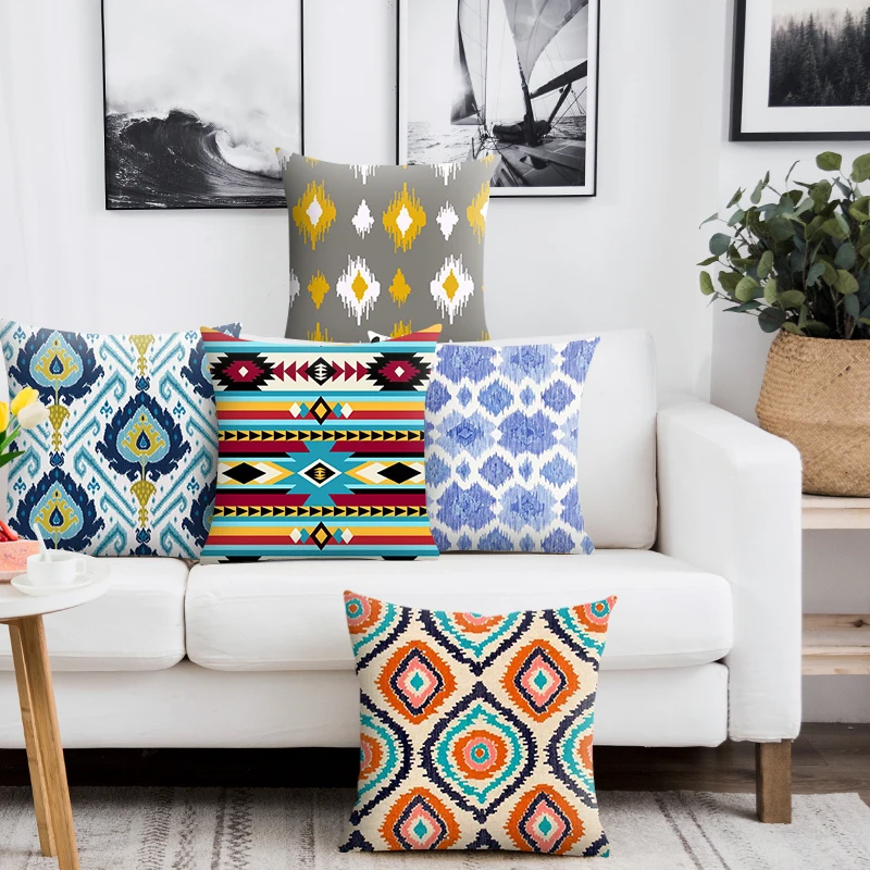 

Moroccan style pillowcases Bohemian light luxury living room bedroom sofa cushion waist home decoration