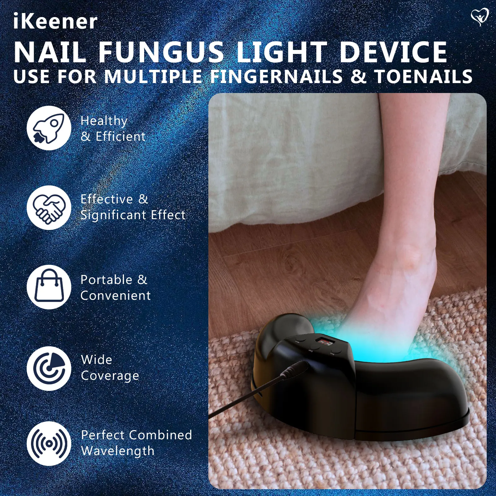 Nail Fungus Remover Personal Health Care 905nm470nm 7Minutes Painless Laser for Multiple Toenail Nail Fungus&Ingrown toenail equipment