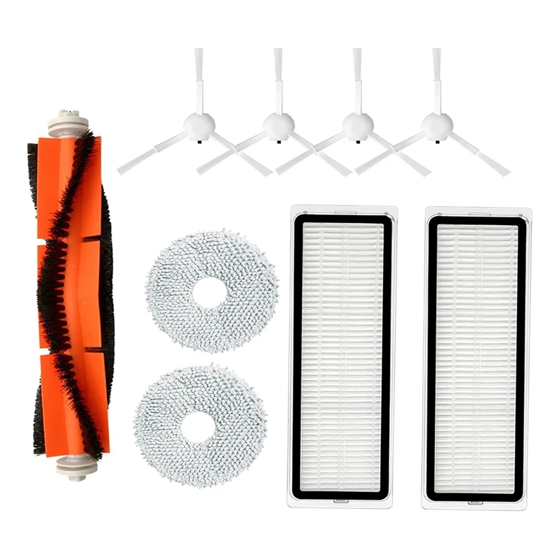 

1 Set Main Brush Side Brush Filter Mop For Dreame Bot Dream S10 S10 Pro Robot Vacuum Cleaner Replacement