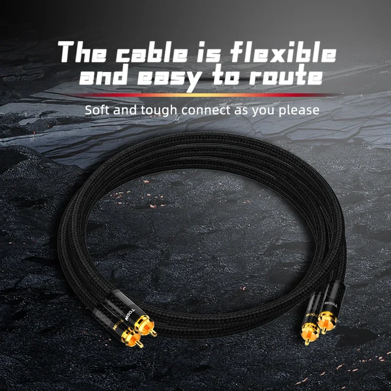 TODN HIFI1  ǹ  occ ׷ RCA ̺  ̾ Hi-Fi  ̺ 2RCA-2RCA ȣ  ̺