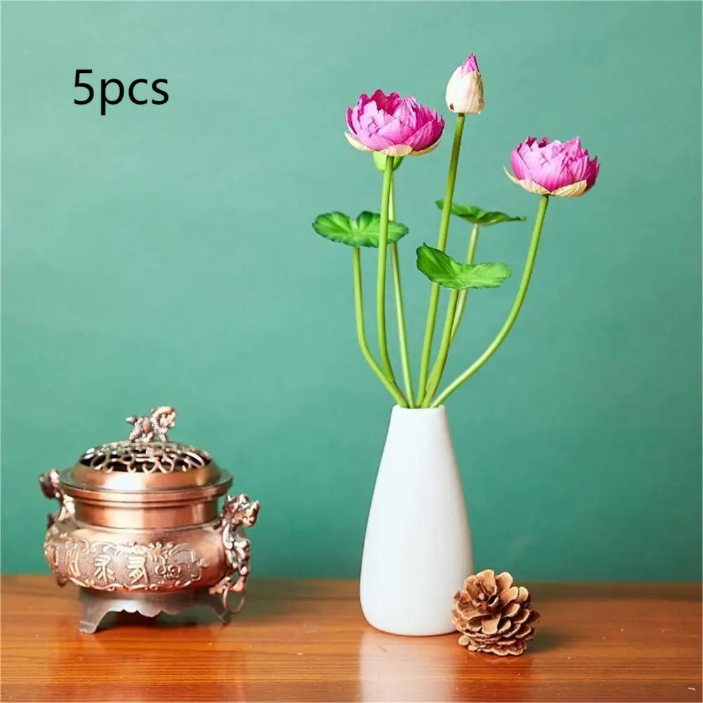 Artificial Flowers Fake Flowers Simulated Small Lotus Small Water Lily