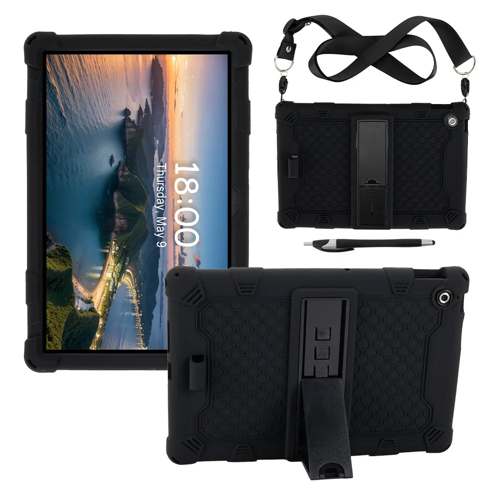 Lenovo Tab 10.1 Thickened Anti-Drop Silicone Stand Tablet Cover