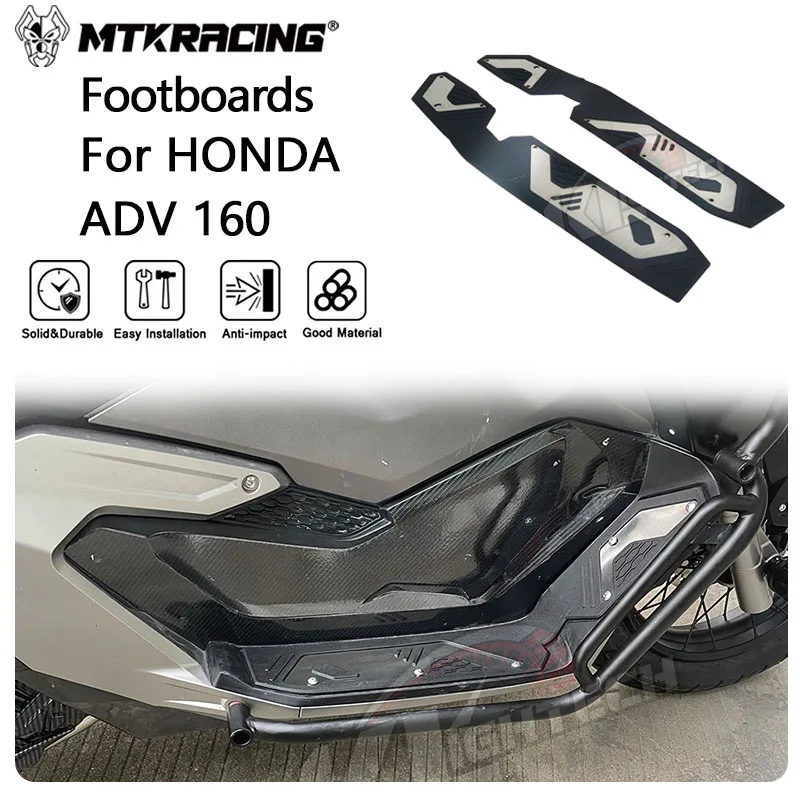 

Нескользящие Алюминиевые Подножки для мотоцикла HONDA ADV 160 2022-2024
