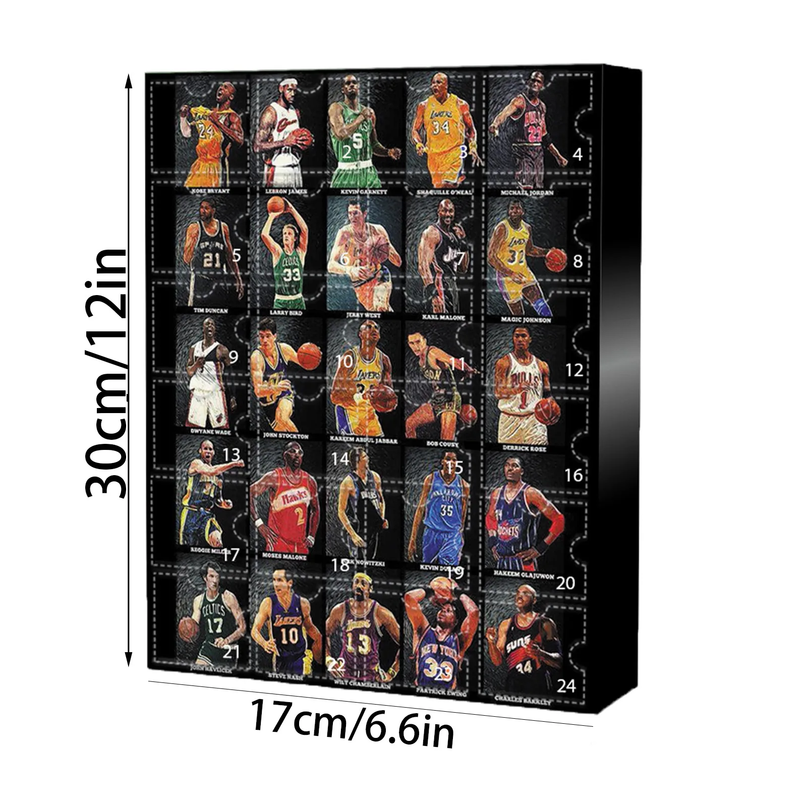 Christmas Advent Calendar Contains 24 Gifts, Figures Doll Advent Calendar, Christmas Countdown Calendar With Surprise Toys