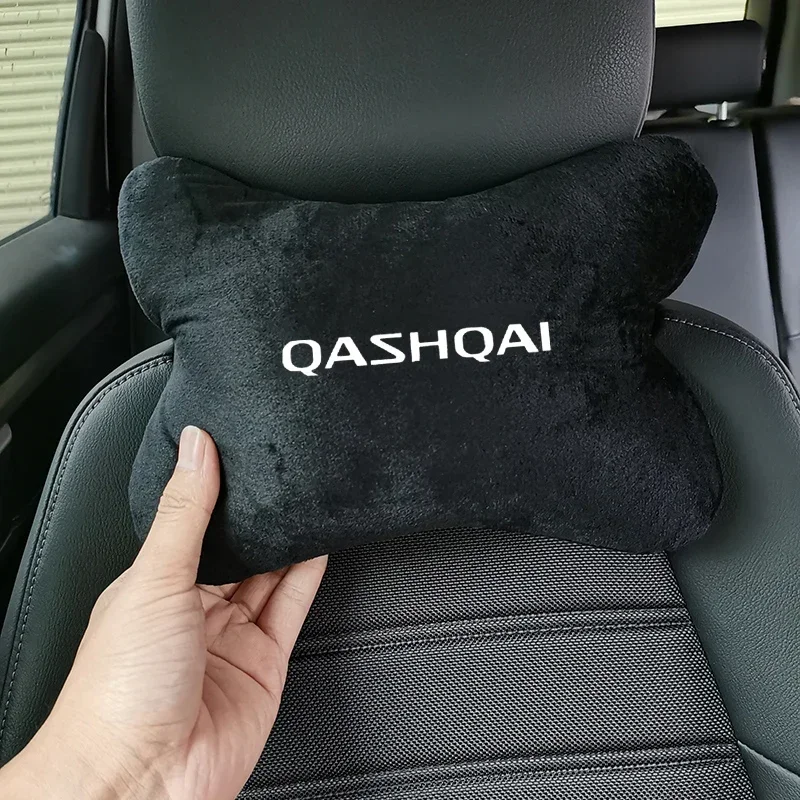 Car Seat Headrest Neck Pillows Car Styling Accessories 2Pcs For Nissan Qashqai J10 J11 J12 2006-