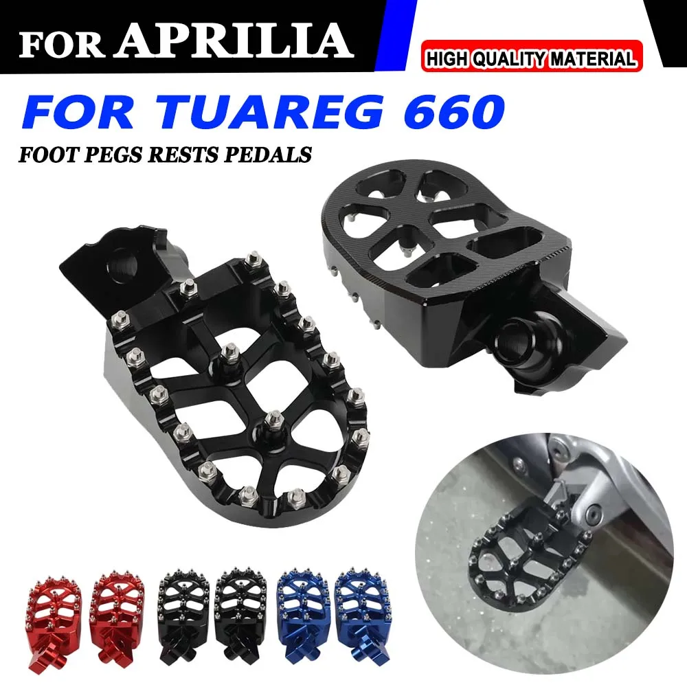 Motorcycle Footrests For Aprilia Tuareg 660 Motorcycle Accessories Widen Footpegs