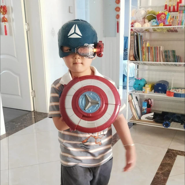 子供のためのライトとサウンド付きのアイアンマンコスプレ