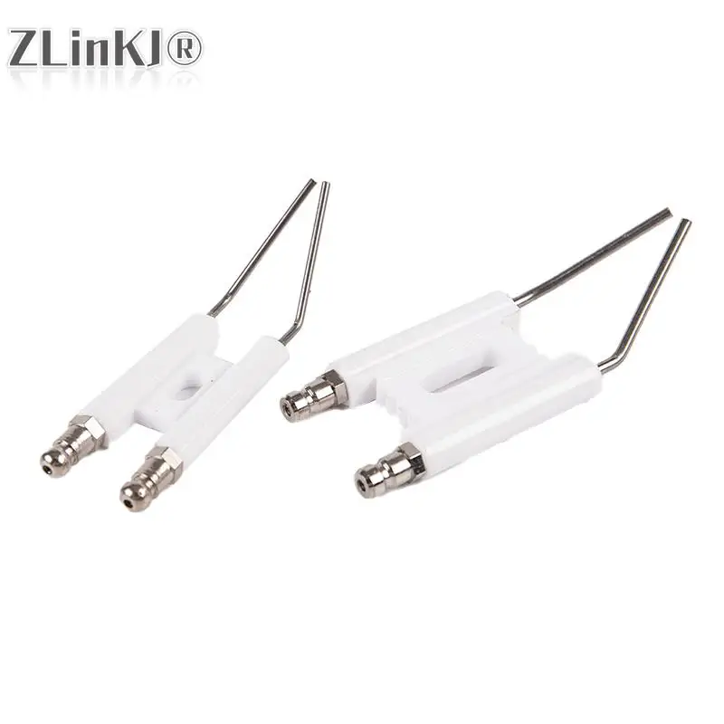 1Pcs H Type Ignition Needle Electrode Burner Accessories Ceramic Ignition Double Pin For General-purpose Oil Burner BT10 ignition electrode