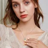 FEOBUR 5*10mm 1CT Marquise Cut Moissanite Pendant Necklace Stud Earrings Set for Women 925 Sterling Silver Earstud Jewelry Gift 6