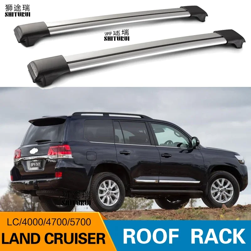 

Багажник на крышу для Toyota LAND CRUISER 2700, 5700, 4700, LC200, LC150, lc90, из алюминиевого сплава, 2 шт.