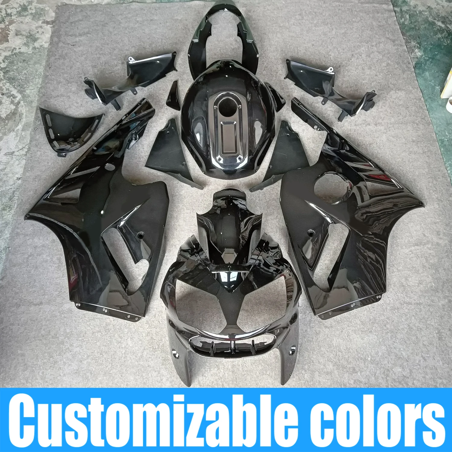 

Fit For Kawasaki Ninja ZX12R 2002 - 2006 Motorcycle Bodywork Fairing Kit Set ZX 12R 2003 2004 2005
