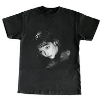 Rappeur SZA MARIAS Lamar Tee Grand National Hommes Femmes Vêtements Harajuku Vintage Unisexe Haute Qualité Coton Vêtements Cadeaux pour les Fans 2