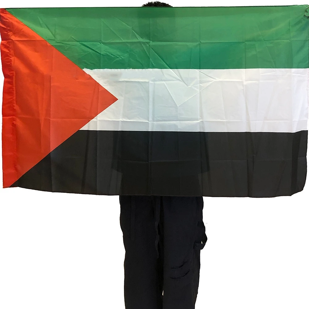 60x90 см/90x15 см Фотофон висячий полиэфир газа палитра баннер для украшения национальных палестиновых флагов
