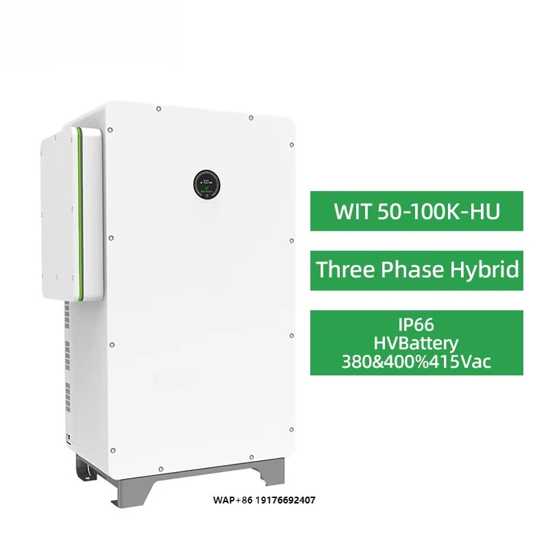 ’Growatt WIT 50-100K-HU 50KW 75KW 100KW Three Phase High Voltage Energy ...