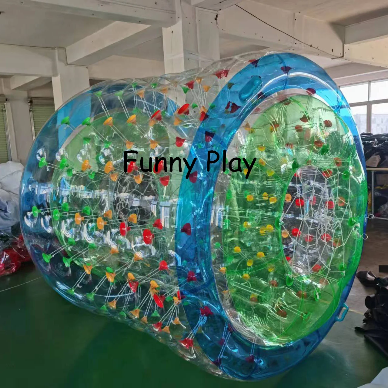 Rullo Gonfiabile Gioco Gonfiabile Dell'Acqua Per La Vendita, Di Buona Qualità Outdoor Multicolore Personalizzato Promozionale Gonfiabile Ruota Ad Acqu