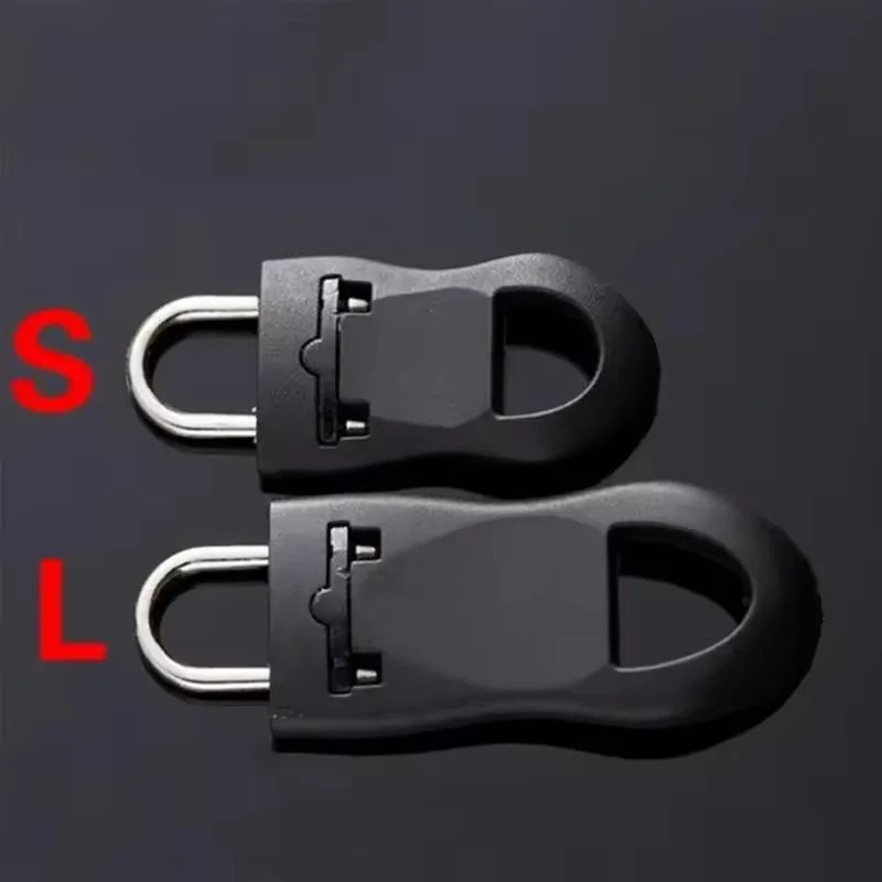 8Pcs Replacement Zipper Pull Puller End Fit Rope Tag Clothing Zip Fixer Broken Buckle Zip Cord Tab Bag Suitcase Backpack Tent