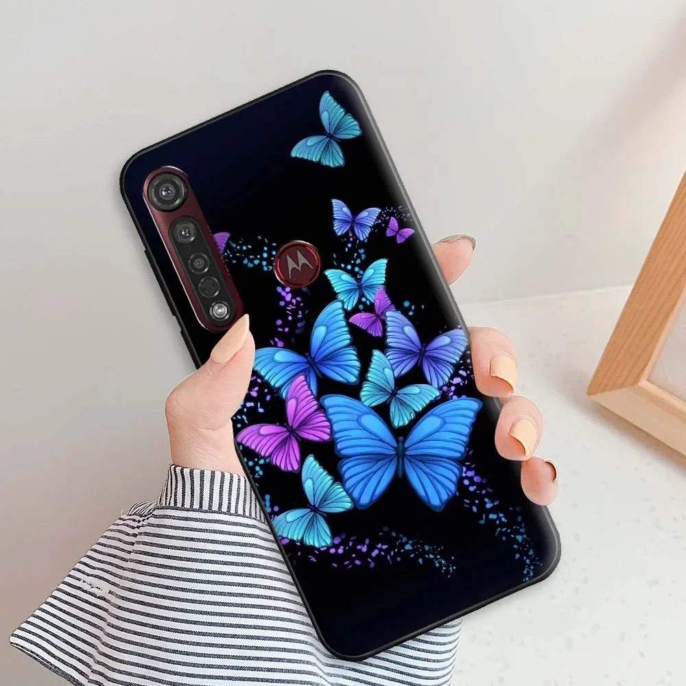 Sleek Matte Silicone Protective Case - Fashion TPU Back Cover for Motorola Moto G8 Plus, G8 Play & G8 Power