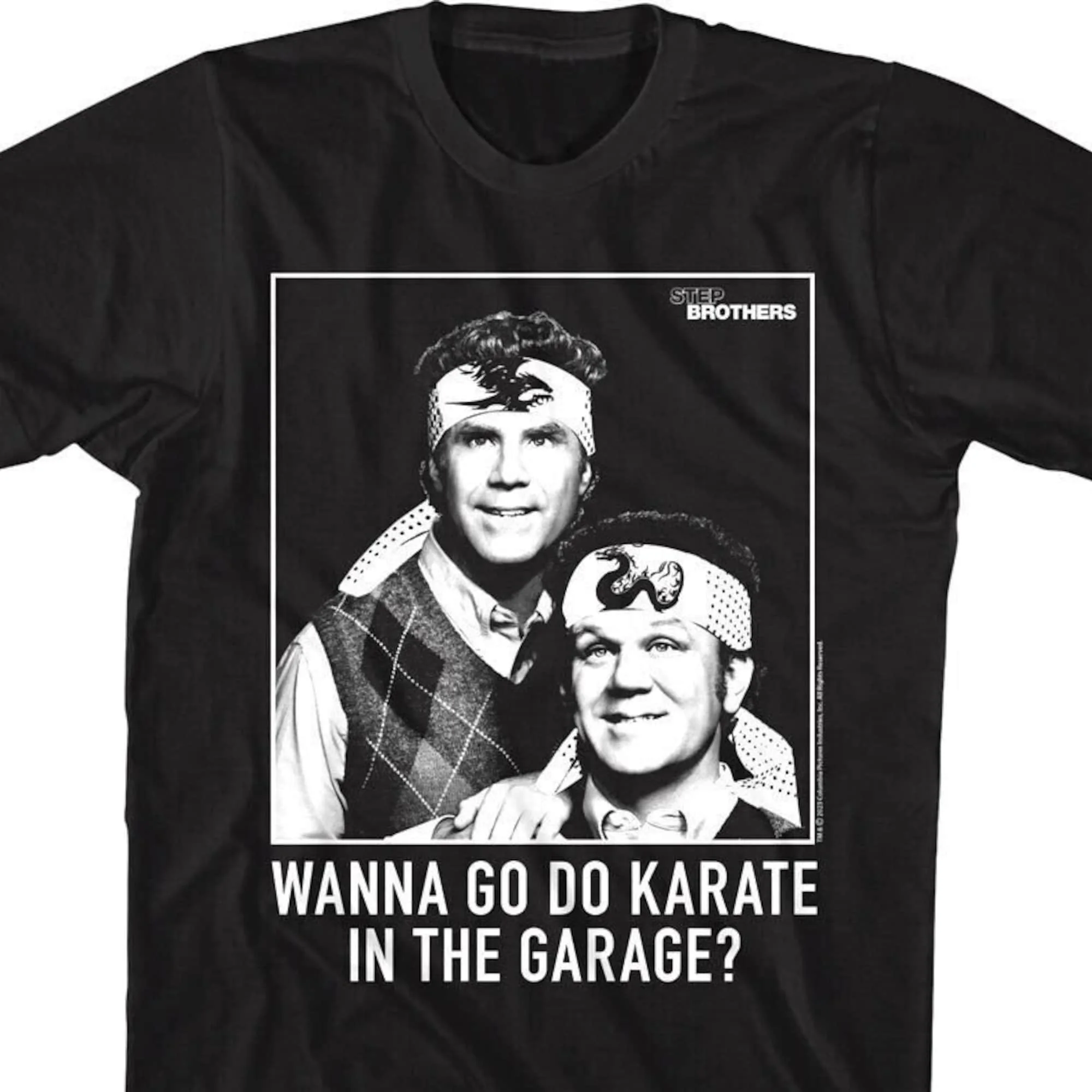 Step футболки для братьев want Go Do Karate in the Garage мужские футболки