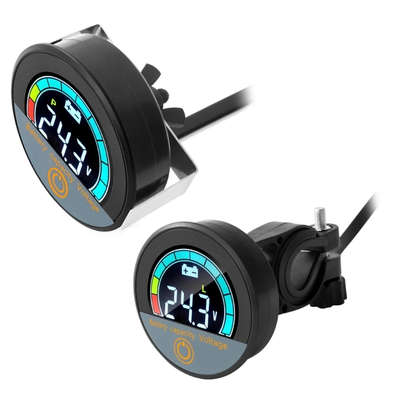 

VoltGauge with Percentage Display Backlit DC7-100V Two Wire Meter D0LD