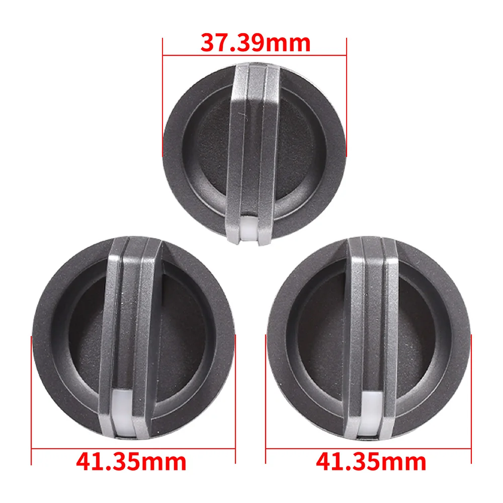 Boutons Commande Chauffage Ford Ranger PK 2009-2011 - Lot De 3 Boutons Noirs UB9B61195