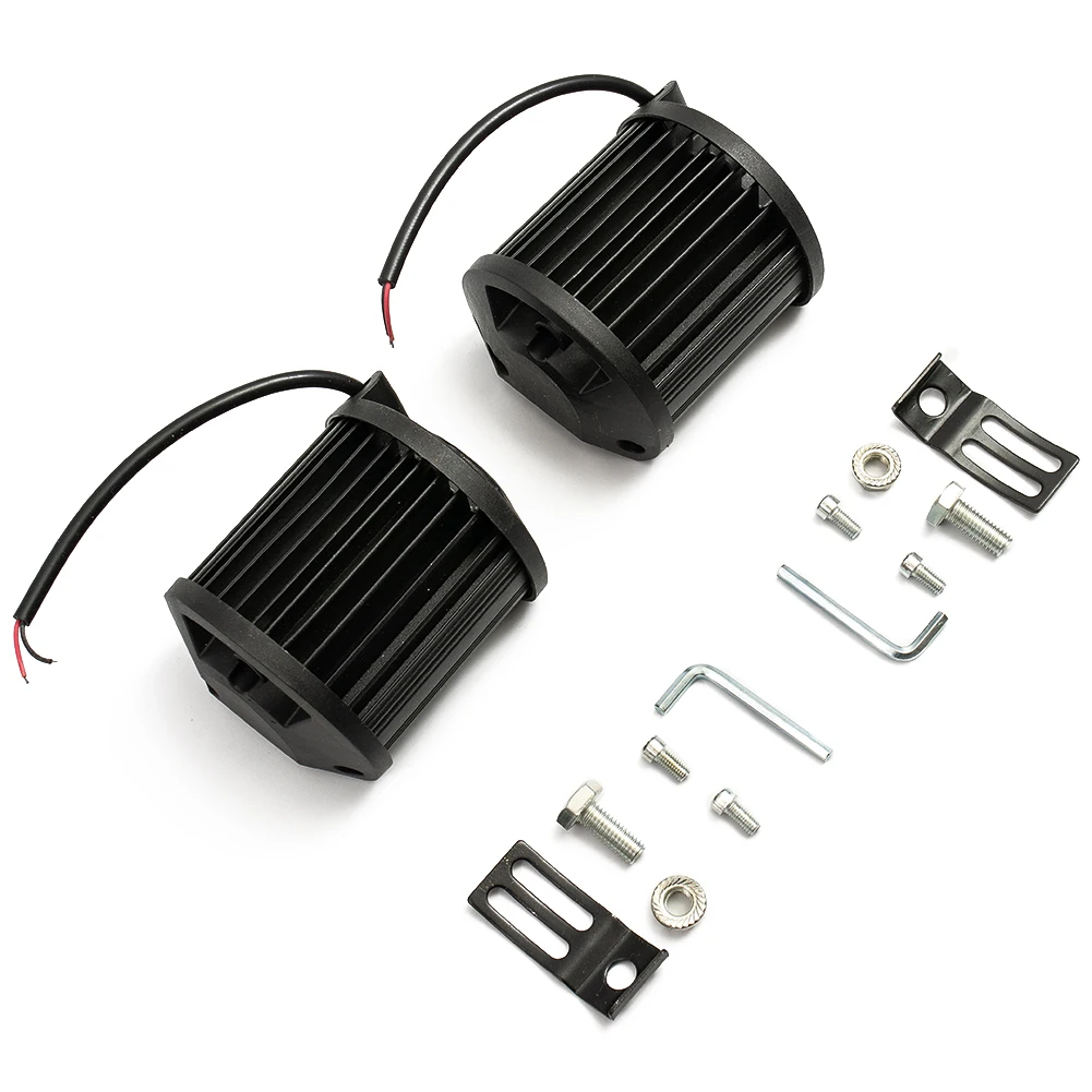 

2Pcs 9V-32V 120W Yellow 4 Inches Car SUV Off-Road Vehicle Work Light Driving Fog Lamp Spotlight DRL 12000LM ATV Work Light