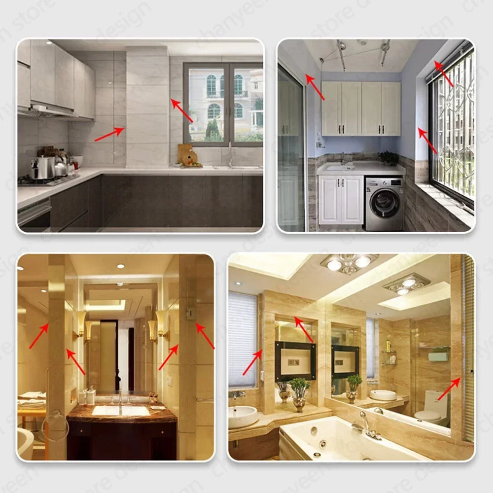 Ceramic Outer Angle Tile Leveling System Clips Spacers Floor Wall Tile Fixing Laying Construction Tools Building 2/10/20Pcs