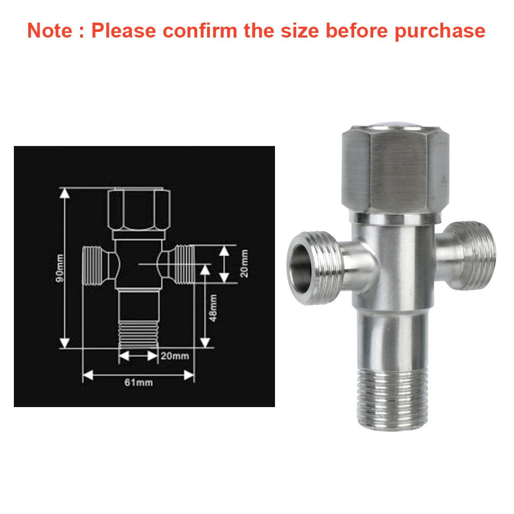 Duschkopf Hand Bidet Wasserhahn Bidet Sprayer Set für Toilette für Badezimmer Handbrause selbstreinigend Edelstahl Handheld – Detail 7