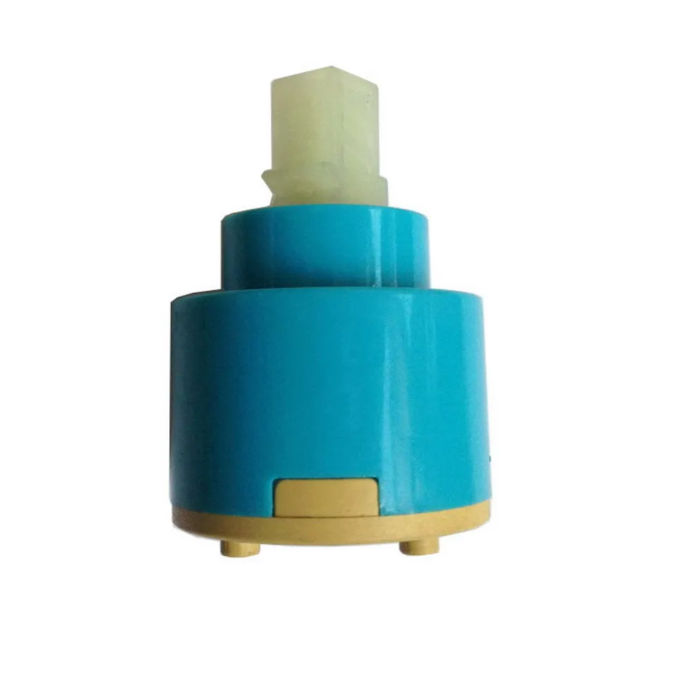 40mm Blue New Ceramic Disc Cartridge Water Mixer Tap Inner Faucet Valve Bathroom Accessory lba502