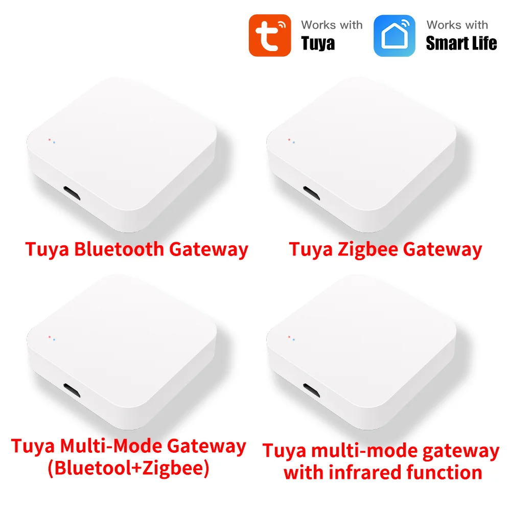 Tuya – passerelle intelligente multi-mode ZigBee, Bluetooth, pont Hub Mesh, fonctionne avec l'application intelligente Tuya, commande vocale via Alexa Google Home
