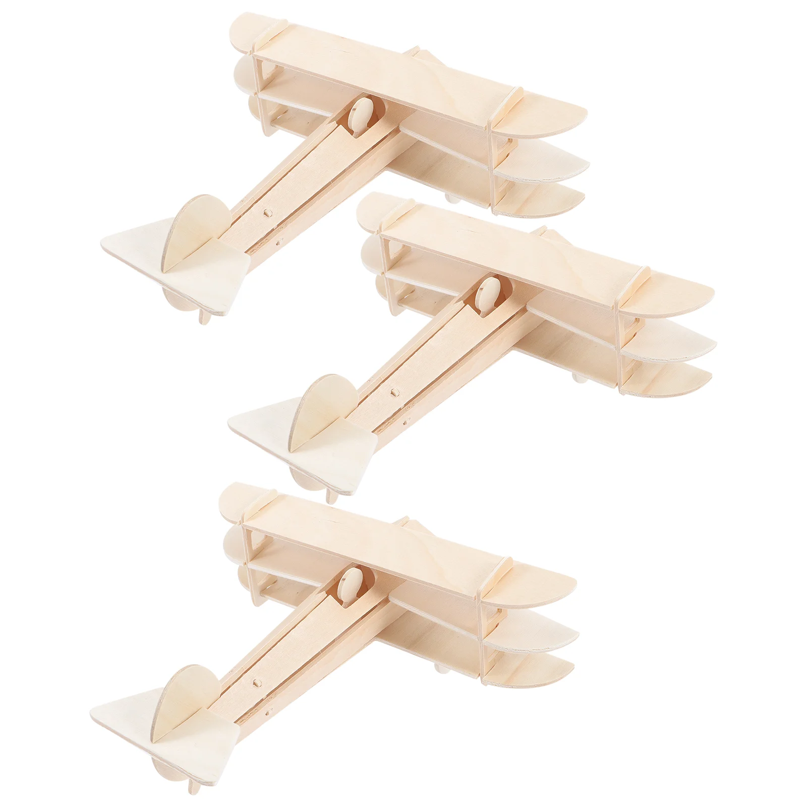 

Wood Airplane DIY Paint and Assemble Wooden Airplane Blank Toys for Kids