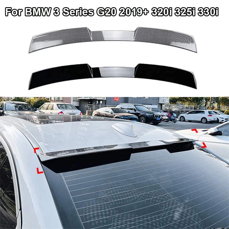 

Для BMW 3 серии G20 2019 + 320i 325i 330i Задняя Крышка багажника спойлер задняя дверь разветвитель задняя дверь выступ Спойлеры HIGH KICK DUCKBILL
