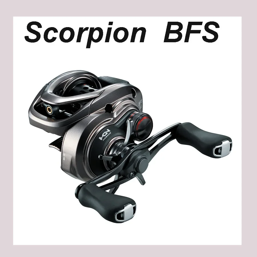 

2017 оригинальные Рыболовные катушки SHIMANO Scorpion BFS с левой и правой рукояткой, катушки для мелкой настраивания, тормозная система, рыболовное колесо