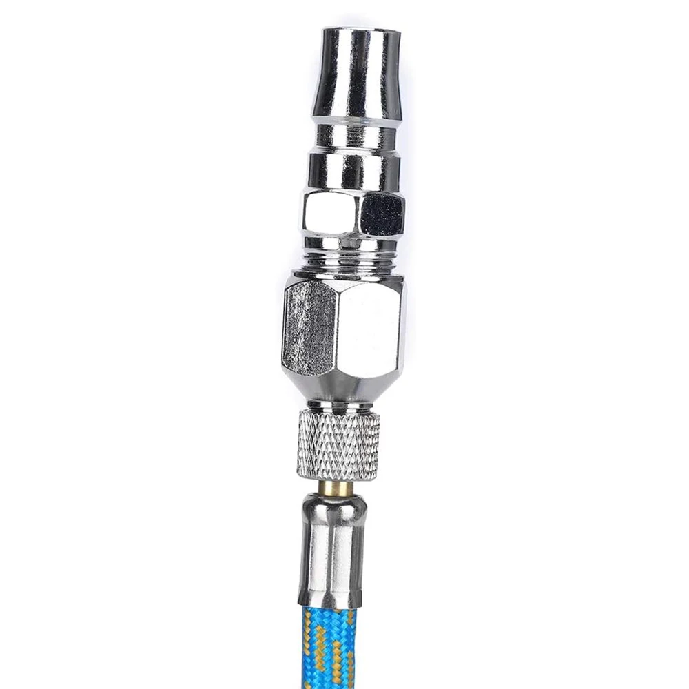 Airbrush Hose Nylon Braided Air Brush Hose With Standard 1/8" Size Fitting 1/4" For Connect Airbrush Painting Tools Compressor 4