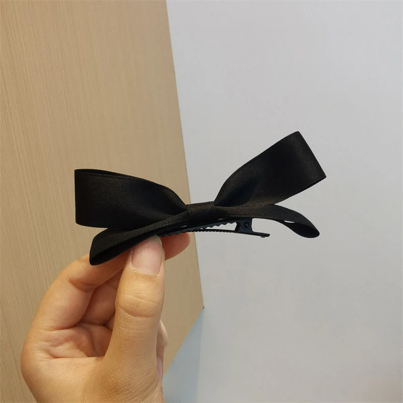 Chic Black Pink Bowknot Hair Accessories