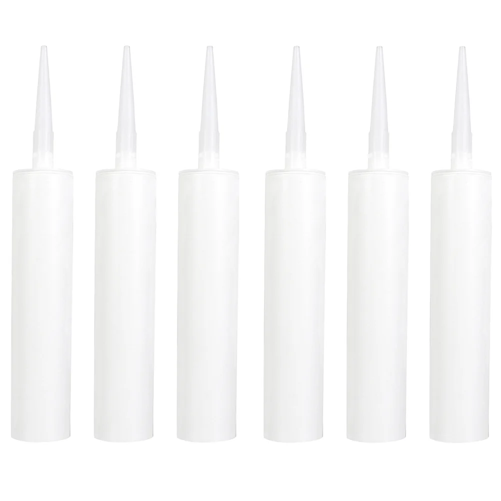 6 шт. пустые пластиковые крышки для бутылок, герметичные трубки