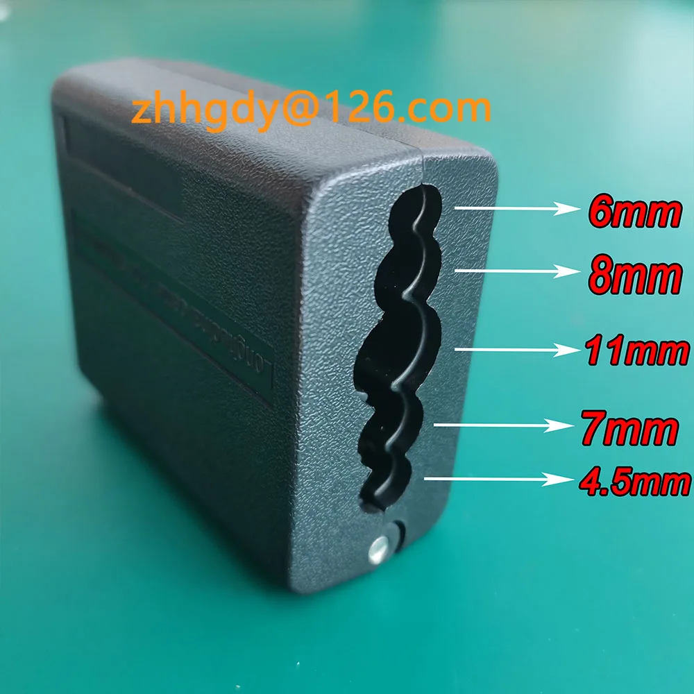 Loose Tube Buffer 4.5/6/7/8/11mm Diameter Cable Jacket Tube Stripper Slitter Fiber Longitudinal Cable Cutter Tools
