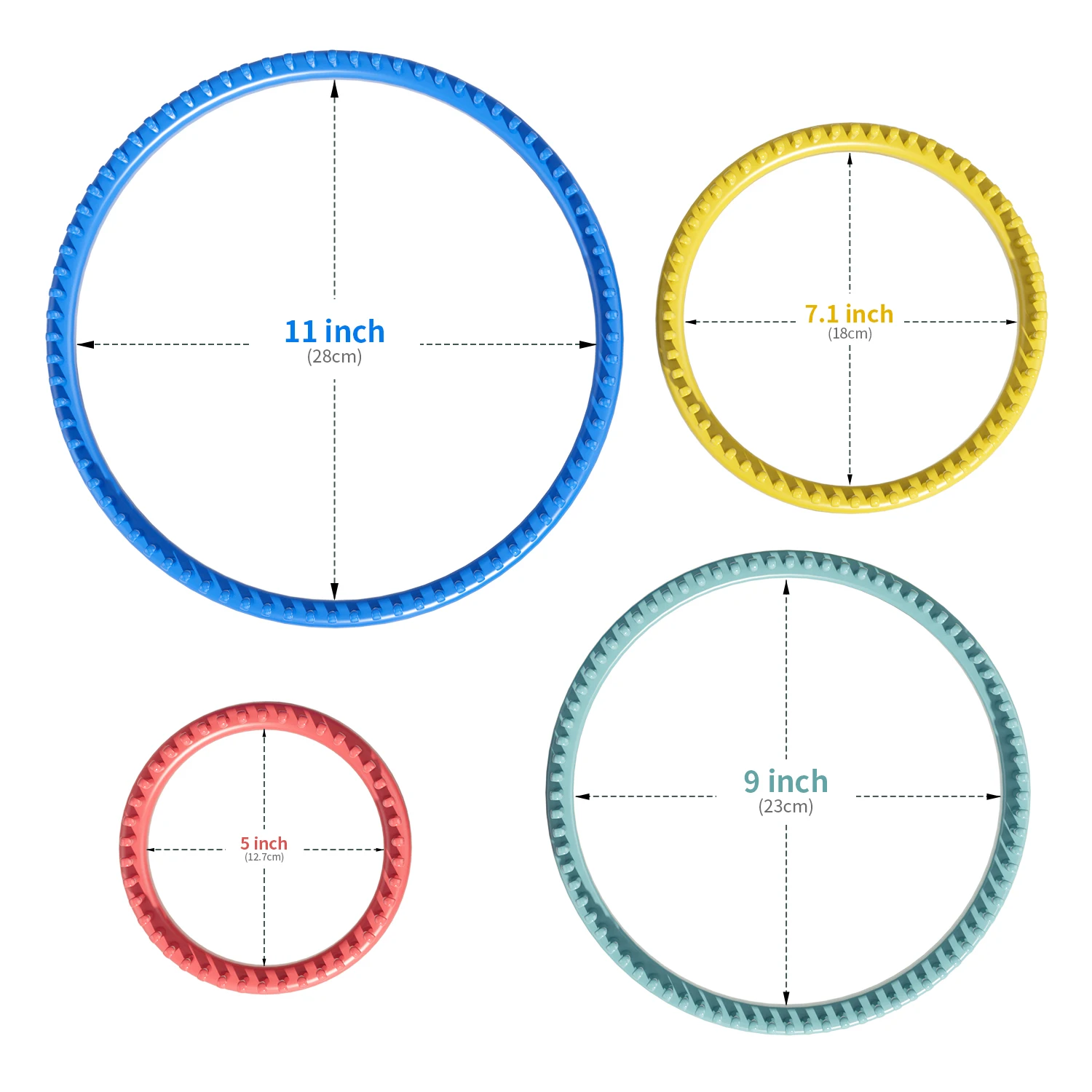 Knitting Loom Set of 4 Plastic Looms Knitting Loom Needle and Pick Knitting Supplies Knitting Craft Supplies