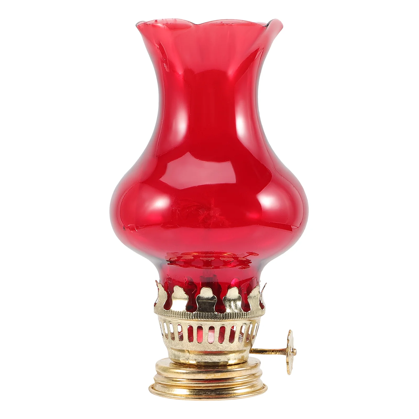 

Kerosene Lamp Burner Retro Glass Oil Lamp Home Decorative Kerosene Lamp