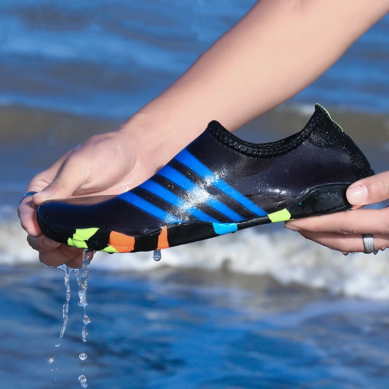 Buty do wody Unisex boso plaża sporty wodne męskie trampki siłownia Sport buty do biegania kobiety pływanie jazda na rowerze, jazda samochodem obuwie jogi