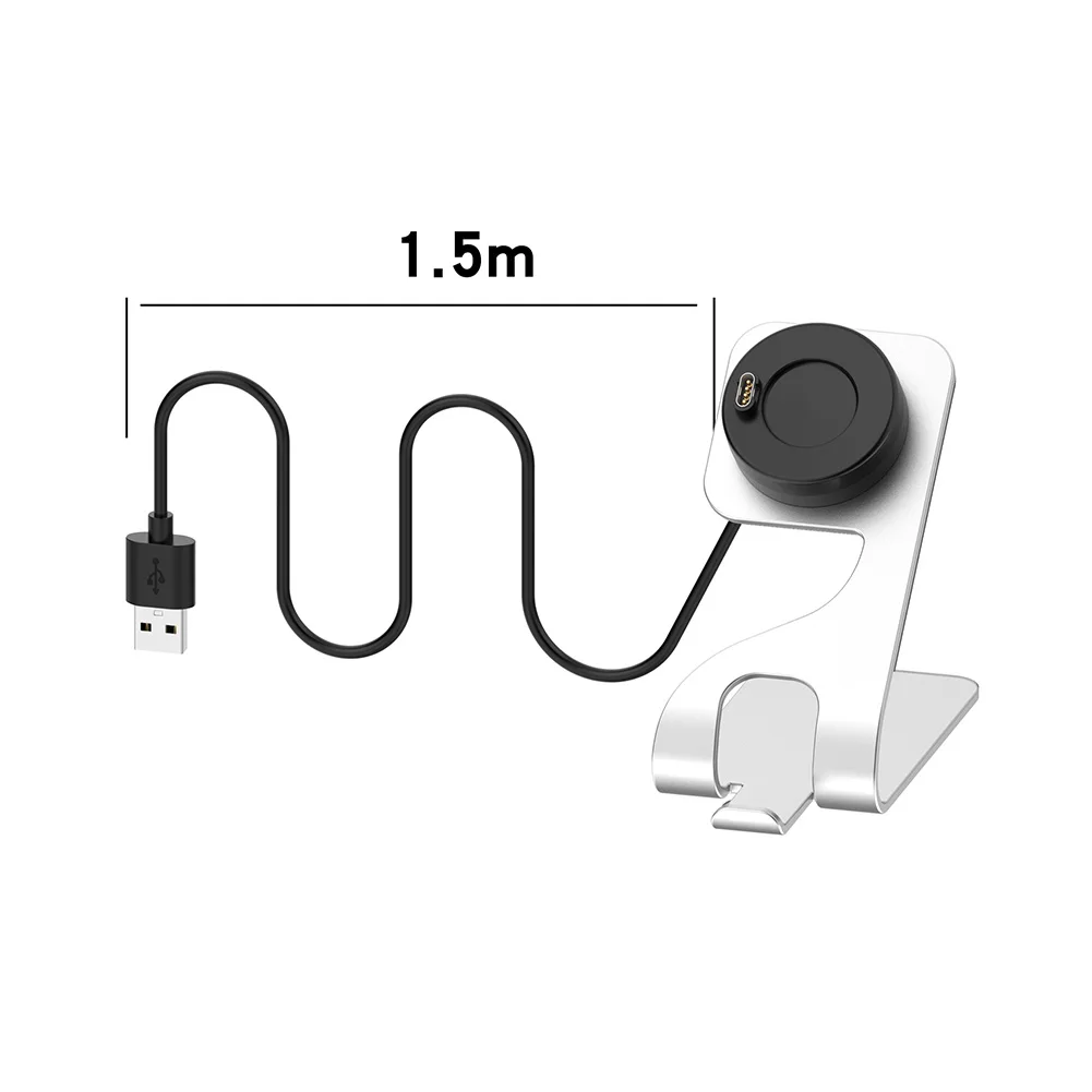 Garmin Fenix 7/Fenix 7S/Fenix 7X 1.5m USB  ̺ ĵ ̽ Ʈ ð  Ȧ Ʈ ð  