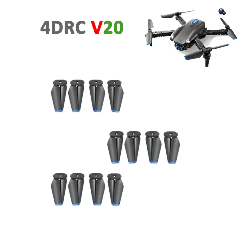 

4DRC V20 Drone FPV Helicopter Foldable Quadcopter Propeller Props Maple Leaf Wing Rotor Blade Spare Part 4D-V20 Accessory