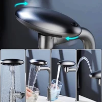MultiFunctional Waterfall Basin Faucet 4 Modes Stream Sprayer 360° Rotation Hot Cold Water Sink Mixer Wash for Bathroom 2