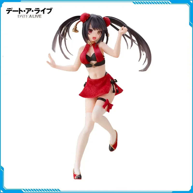 

Taito Original Coreful Figure Anime Date A Live Tokisaki Kurumi Action Figure China Swimsuit Ver Model Collectible Toys
