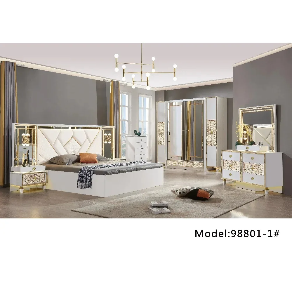 Luxurious King-Size Bedroom Furniture Set – Home & Hotel 3