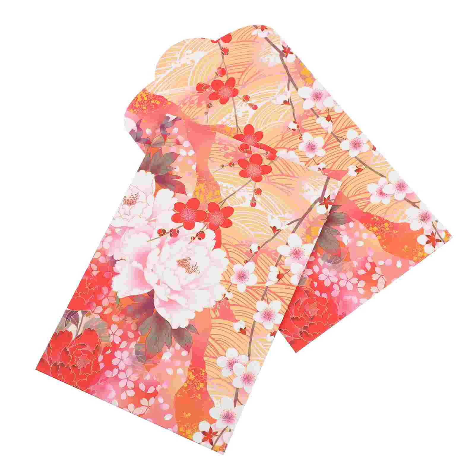 30 Pcs Red Envelopes Japanese Style Red Envelopes Money Bags Paper Printing Products Packets New Year Gift