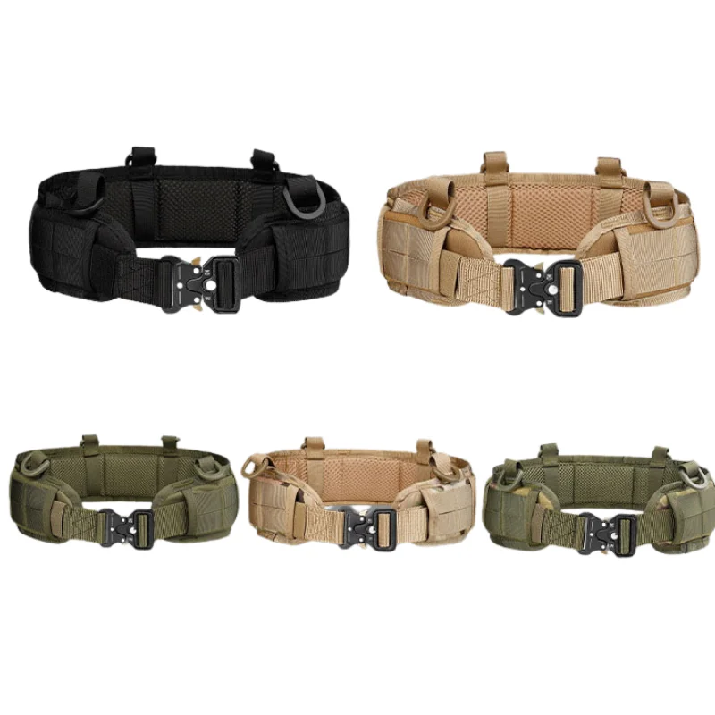 

Тактический военный ремень MOLLE для мужчин, набор боевых ремней, военный внутренний пояс с сумкой для инструментов для телефона