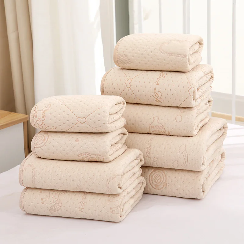 Multi-size Incontinence Pad for Bed Wetting Urine Cloth Waterproof Cover Washable Soft Cotton Protector Kid Adlut Elder