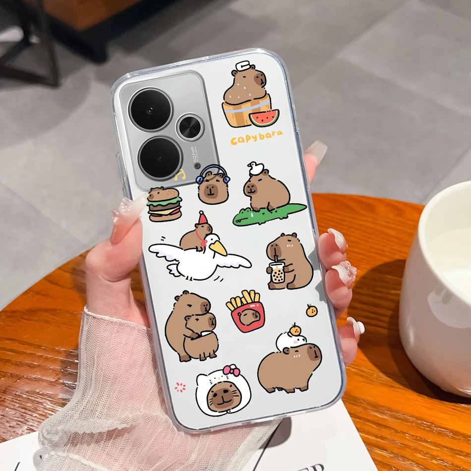 Funny Creative Transparent Phone Case - Soft TPU Silicone Lightweight Durable Shell